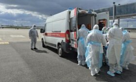 В Национальном аэропорту Минск отработали действия при обнаружении опасной инфекции