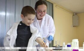 Реконструкция, научное шоу и лекторий: «Библионочь» проходит в Республиканской научной медицинской библиотеке 