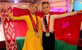 Девятилетние гомельчане одержали победу на международных соревнованиях по бальным танцам