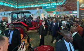 Президенты Зимбабве и Ботсваны оценили потенциал белорусских экспортеров на выставке в Булавайо