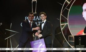Игрок обороны «Лиды» Солдатов стал лучшим защитником чемпионата страны по хоккею 