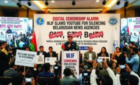 Всемирная федерация журналистов осудила блокировку белорусских СМИ в YouTube