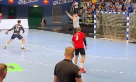 «Мешков Брест» победил на старте 1/4 финала гандбольного чемпионата Беларуси