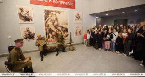 Творили в окопе и на привале. Выставка фронтового рисунка открылась в Минске 