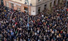В центре Вильнюса проходит акция протеста в защиту свободы СМИ | Новости Беларуси | БелТА