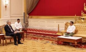 Сергеенко на встрече с Президентом Мьянмы: с оптимизмом смотрим в будущее двусторонних отношений