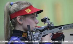 Белоруска Чуприс победила на юниорском Кубке мира в стрельбе лежа из винтовки