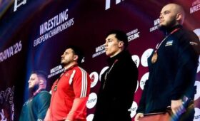 Белорус Глинчук занял третье место на чемпионате Европы по борьбе