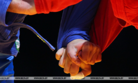 Белорусские самбисты завоевали 21 медаль на первенстве континента среди юниоров и молодежи