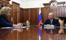 Москалькова на встрече с Путиным поблагодарила Беларусь за содействие в обмене пленными между РФ и Украиной