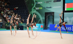 Белорусские грации стали четвертыми в групповом многоборье на чемпионате Европы