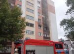 Пожар в общежитии ликвидировали спасатели в Молодечно