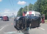 В Гродно проезд на красный свет привел к ДТП: есть пострадавшие