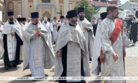 Крестный ход в честь Дня славянской письменности и культуры прошел в Минске