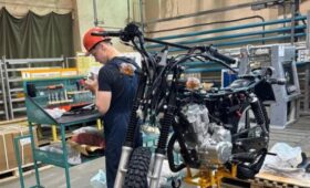Выпуск белорусских мотоциклов наладили в Вязьме Смоленской области