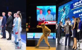 Поединки саблистов завершили программу чемпионата страны по фехтованию