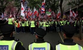 В Лондоне сотни тысяч человек присоединились к демонстрации протеста | Новости Беларуси | БелТА