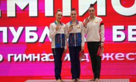 Гимнастка Веренич защитила звание чемпионки страны в многоборье