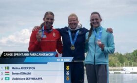 Белорусская байдарочница Скриганова стала третьей на этапе Кубка мира на дистанции 5 км