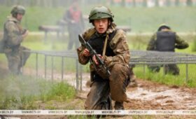 Испытания на право ношения черного берета проходят в Минском районе