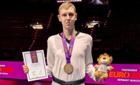Белорус Плонис завоевал бронзу чемпионата Европы по тхэквондо