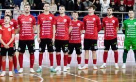 «Витэн» вышел вперед в четвертьфинале чемпионата Беларуси по мини-футболу