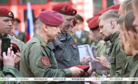 Обладателями краповых беретов стали 68 военнослужащих внутренних войск и сотрудников ОВД