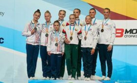 Белоруски победили на этапе Кубка мира по спортивной акробатике в Бургасе