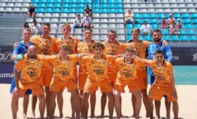 Спортсмены «Минска» вышли в полуфинал Кубка чемпионов по пляжному футболу