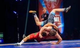 Схватки борцов греко-римского стиля завершили программу чемпионата страны в Витебске