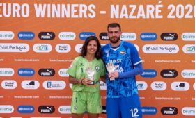 Августов признан лучшим вратарем Кубка чемпионов по пляжному футболу