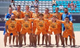 Спортсмены «Минска» выиграли второй матч в Кубке чемпионов по пляжному футболу