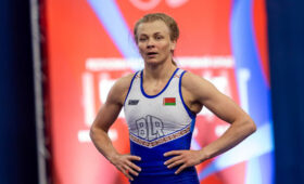 Курочкина и Шевчук победили на чемпионате Беларуси по борьбе в Витебске