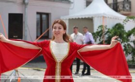 Белорусская грузинка на фестивале национальных культур: ваша страна стала для нас домом
