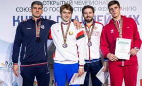 Одно золото для Беларуси. Чемпионат Союзного государства по фехтованию завершился в Минске 
