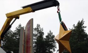 В Украине демонтировали советскую звезду со стелы «Киев — город-герой»
| Новости Беларуси | БелТА