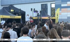 «Твой драйв. Твой успех. Твоя страна». Республиканский молодежный марафон стартовал в Минске 